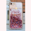 Faith Hope Love Liquid Quicksand Iphone7 Phone Shell 
