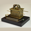 Covenant Ark Imitation Copper Resin Sculpture Desktop Decor 