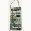 Blessing From Christ Density Board Decorative Christian Products 