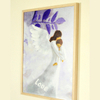 Christian Love Angel Decorative Picture Frame Oil Painting 