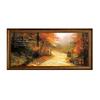 Righteous Way Maple Alley Christian Landscape Oil Painting 