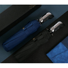 Rainy Pure Color Luxury Men's Business Folding Umbrella