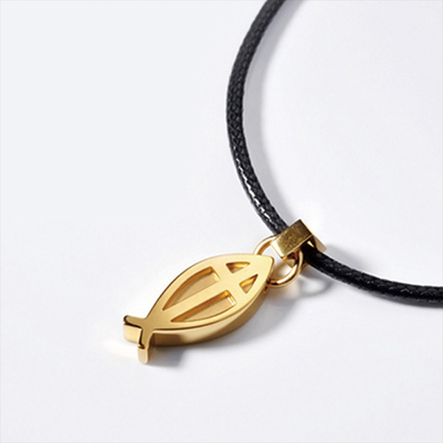 Fashion Jewelry Accessories Fish Christian Necklace For Women