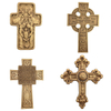 Christian Product Wall Decoration Crafts Cross Resin Statue 