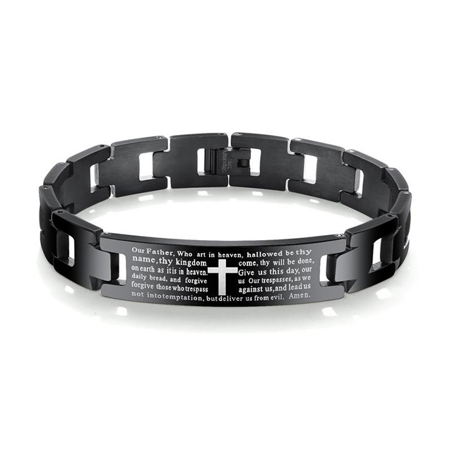 Good Quality Fashion Evangelist Chunky Wrist Christian Bracelet 