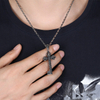 Positive Faith Gift Delicate Copper Cross Christian Necklace