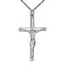 Excellent Delicate Copper Saint Jesus Cross Christian Pendant 