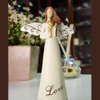 Love Angel Resin Painted Sculpture Ornament Christian Gift