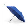Elegant Pure Color Lace Folding Bent Handle Umbrella 