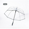 Fashion Comfortable Hold Outdoors Rainy Transparent Adult Umbrella 
