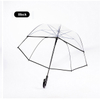 Fashion Comfortable Hold Outdoors Rainy Transparent Adult Umbrella 