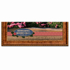 Trees And Flowers Photo Frame Landscape Oil Painting 